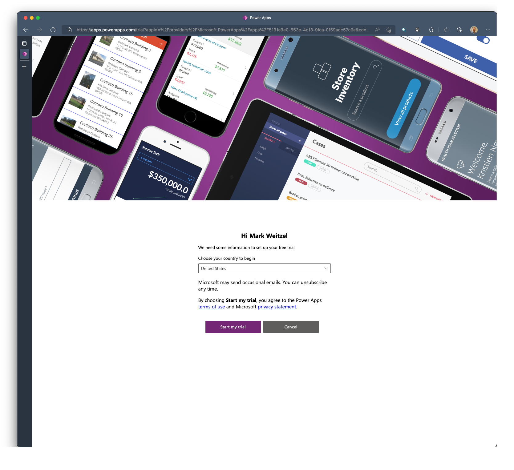 Scheduling tool requires start of free trial · Issue #3997 · Azure ...