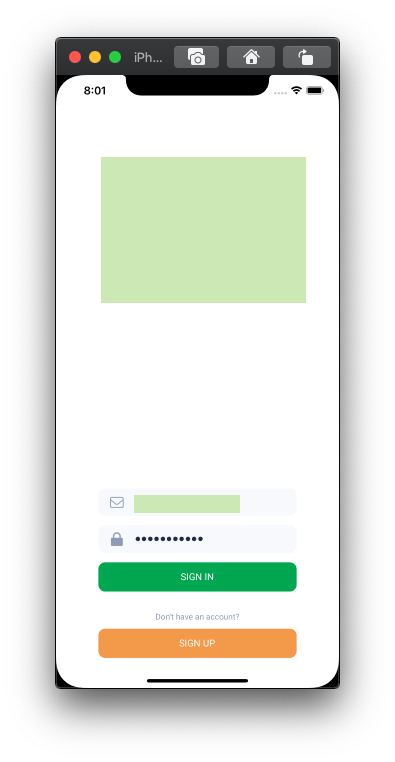 Failed prop type on iOS