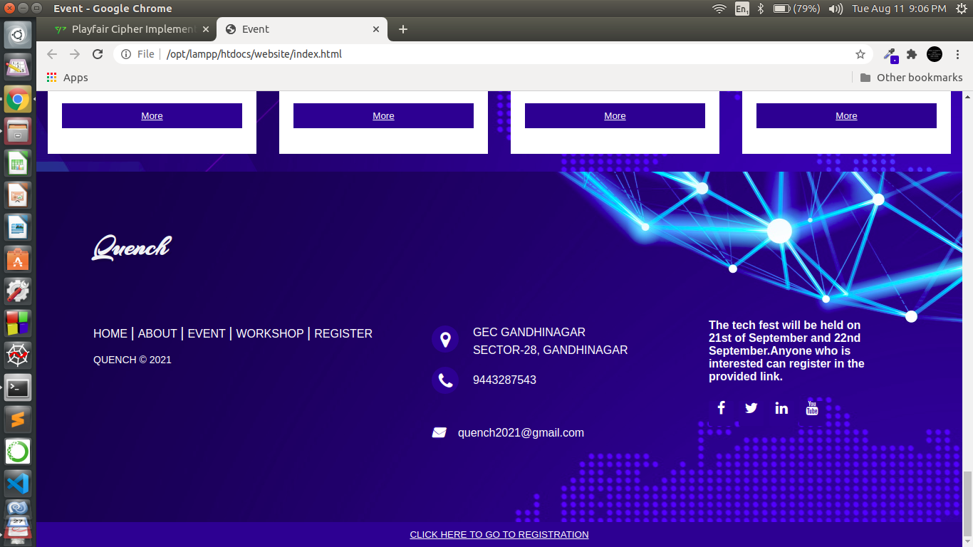 GitHub - Sabari-Raj/Tech-Event-Website: A simple website from scratch