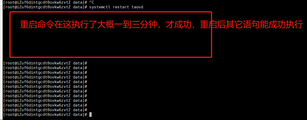 Error T Engine No response for TDengine, restart takes a long time · Issue #3259 ...