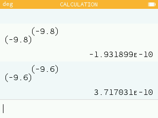 The function x**x is wrong with negative non-integers · Issue #1271 ...