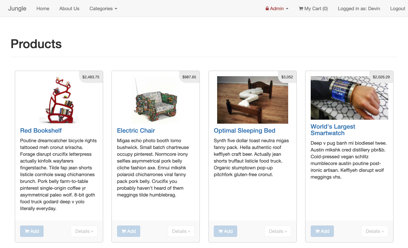 GitHub - devhmac/jungle: A Full-Stack Ruby/Rails E-commerce application