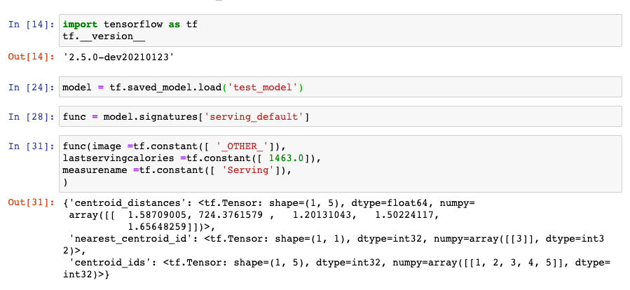 bqml kmeans -> tflite: Call_once op doesn't support multiple subgraphs ...