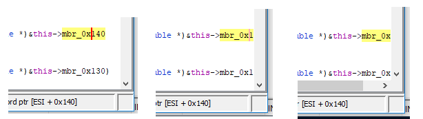 flawed scrollbar handling in decompiled code view · Issue #3938 ...