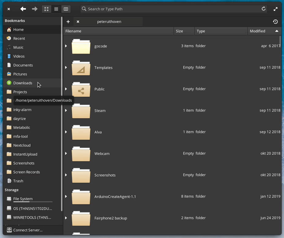 Screen record from 2022-01-25 22 52 19 list mode