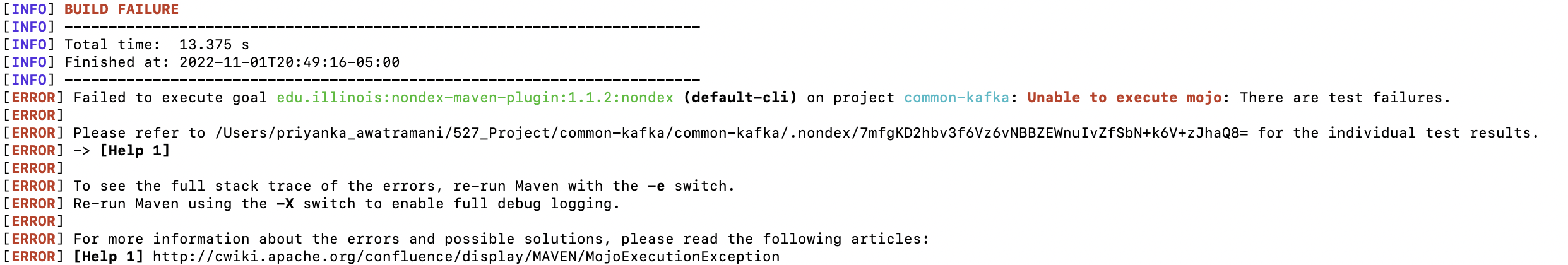 Test Failures on NonDex due to Flaky Tests · Issue #49 · cerner/common ...