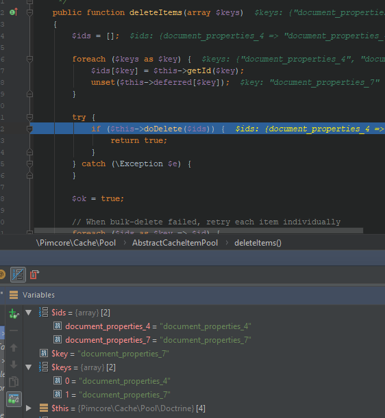 CachePool - Doctrine - Tag Mismatch causes "random" removed cache ...