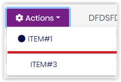 add internal distinguishing lines in dropdown menu rowAction of ...