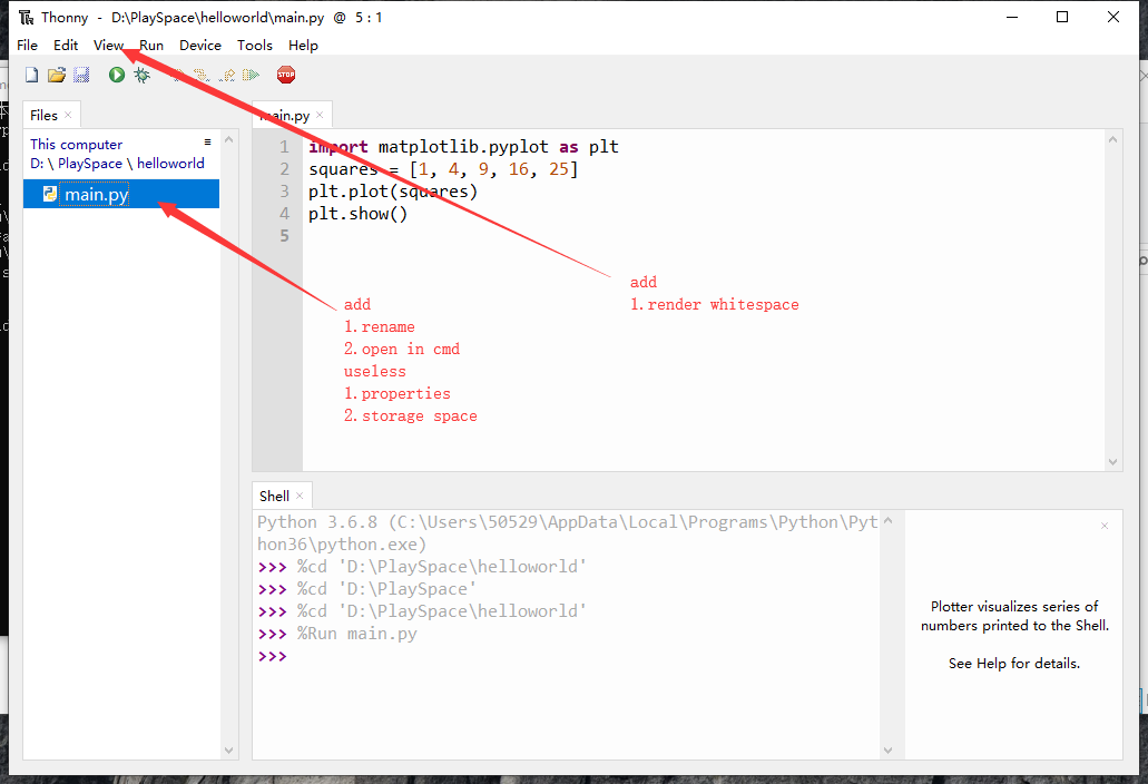 suggestion about thonny · Issue #866 · thonny/thonny · GitHub