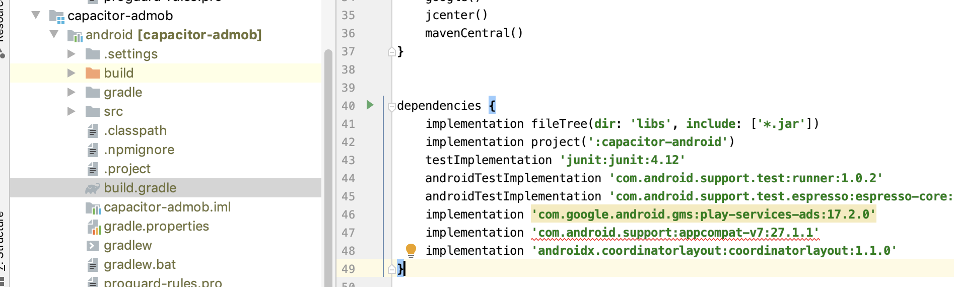 App crashes when launching on Android · Issue #59 · rahadur/capacitor ...