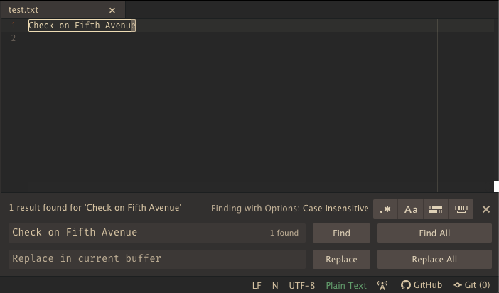Find is not working correctly · Issue #20818 · atom/atom · GitHub