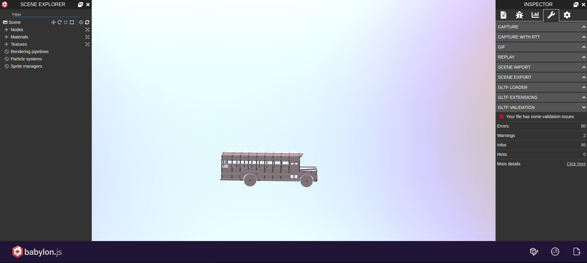 Loading GLTF with errors does not work. · Issue #1062 · mikedh/trimesh ...