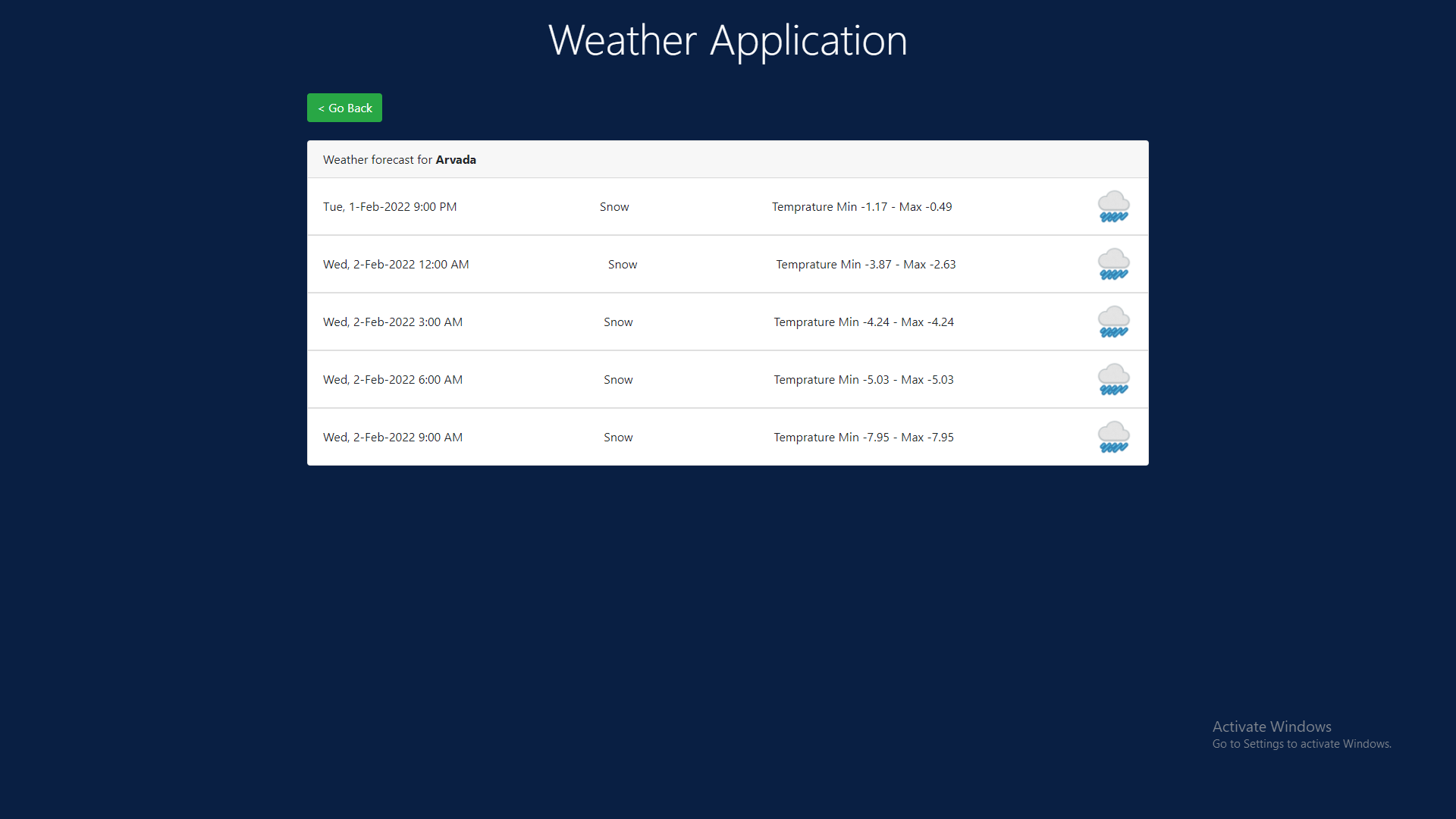 GitHub - chanchalbahirat007/WeatherApp: Angular Training Weather App