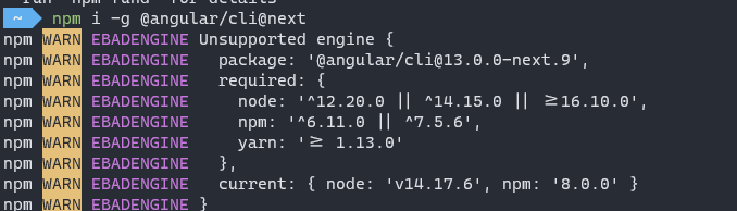 Support npm 8 · Issue #21902 · angular/angular-cli · GitHub