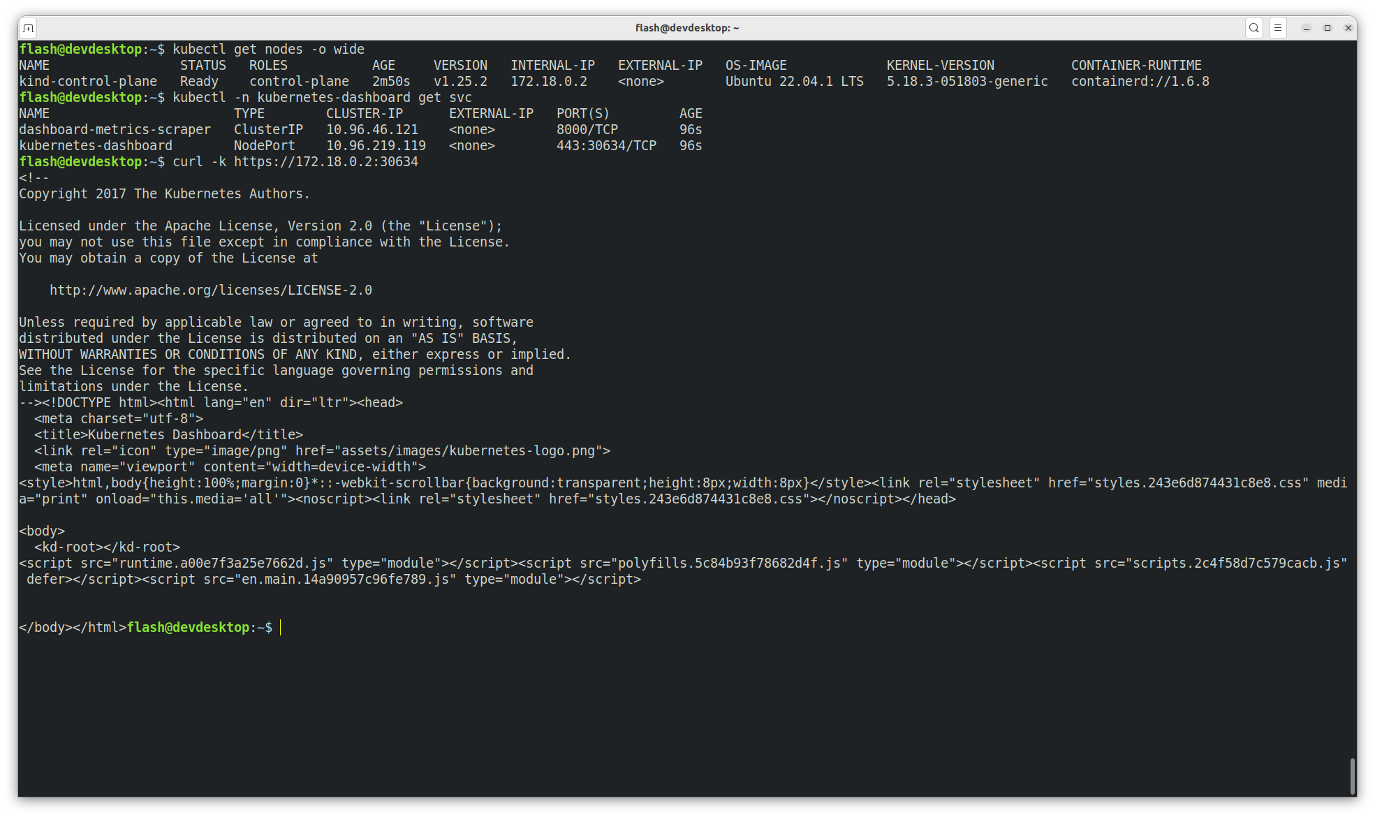 Local port mapping not working on docker desktop for linux ubuntu