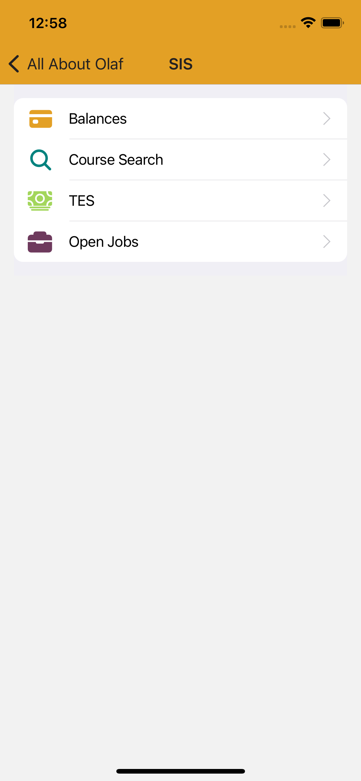 Tab navigator will not work with searchbar if it is an embedded