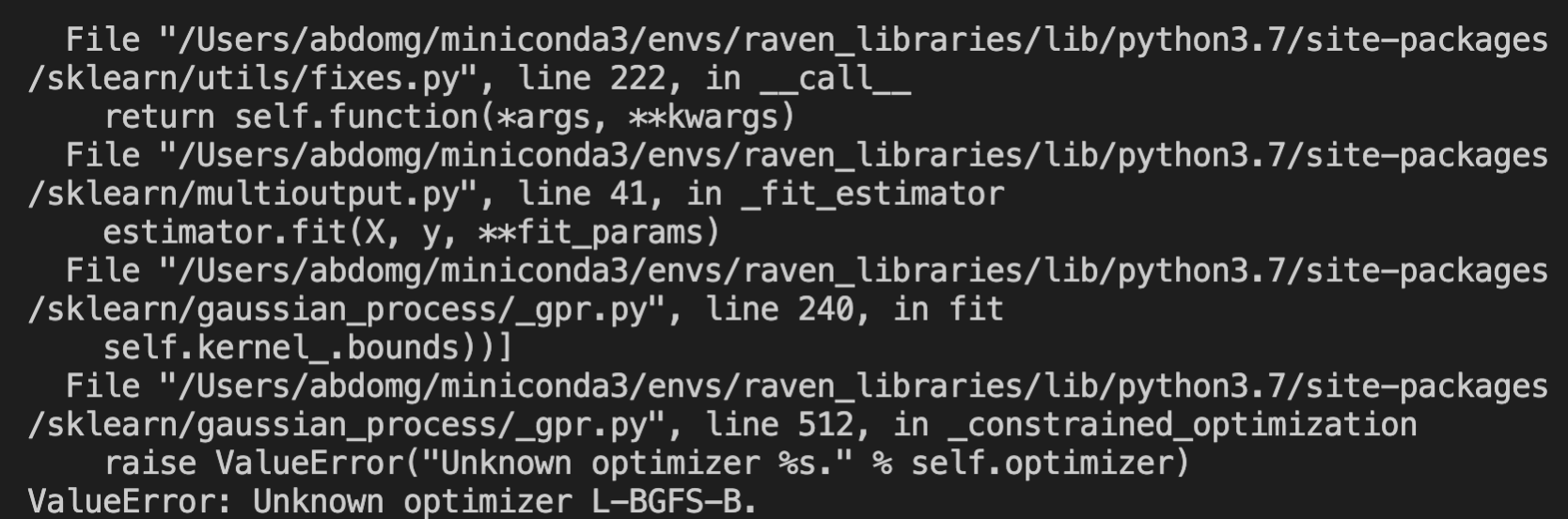 [DEFECT] Changing Gaussian Process Regressor default optimizer · Issue ...