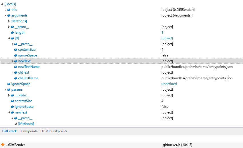 JSON files break the diff UI · Issue #2503 · gitbucket/gitbucket · GitHub