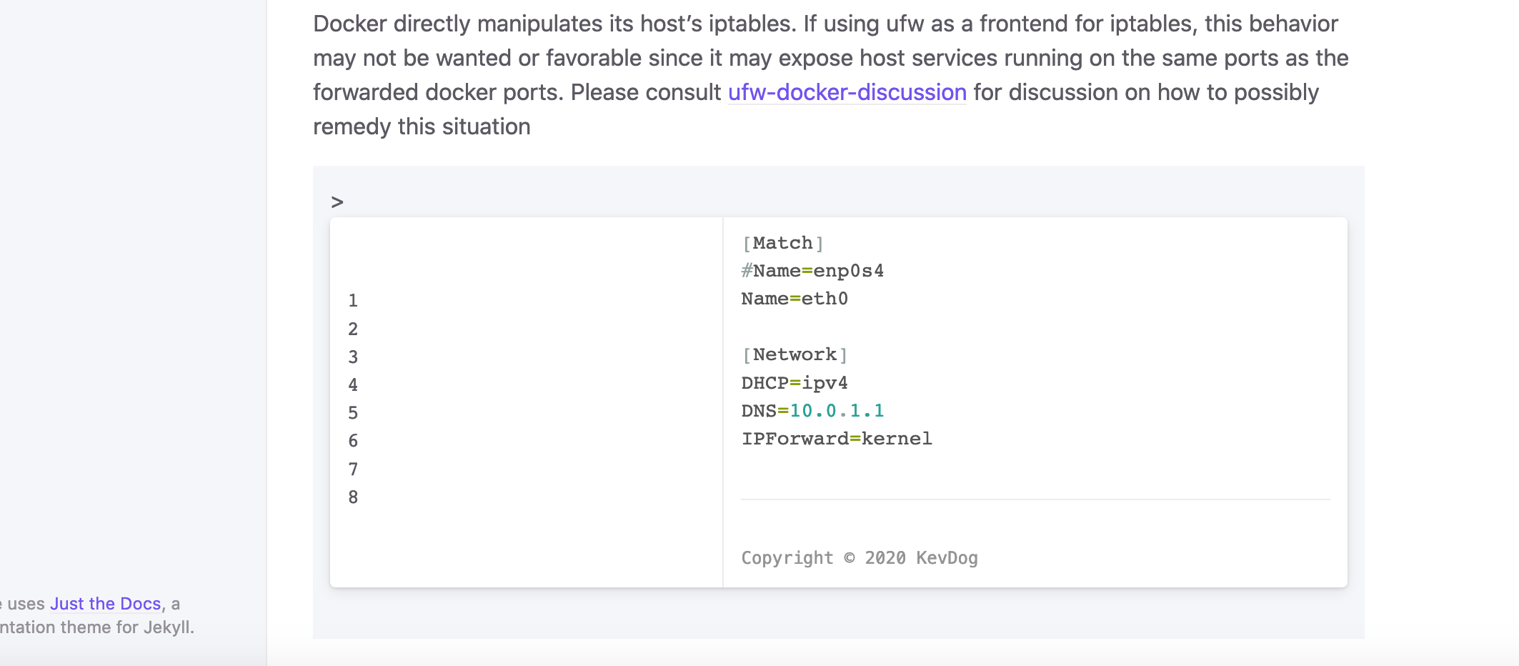 Code blocks not rendering appropriately - adding linenos breaks theme ...