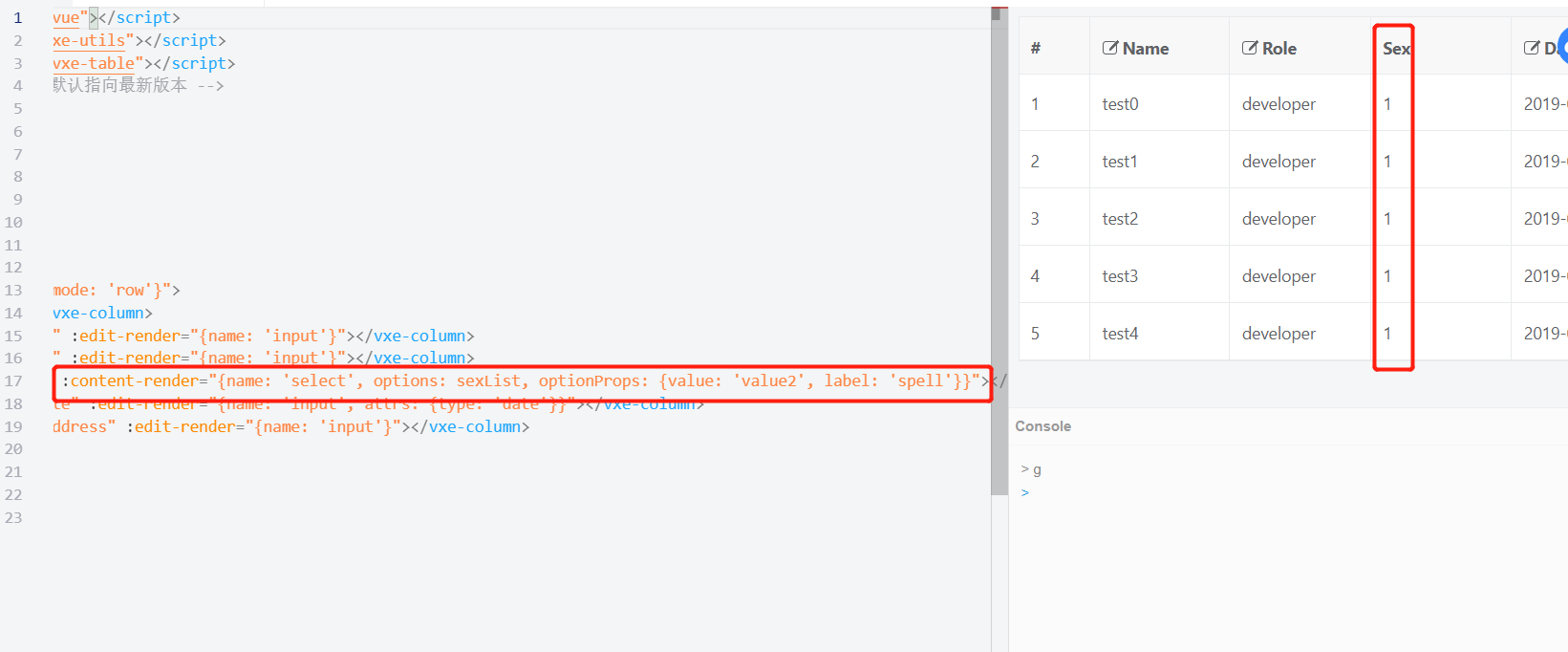 :content-rrender 下拉框无效 · Issue #1469 · x-extends/vxe-table · GitHub