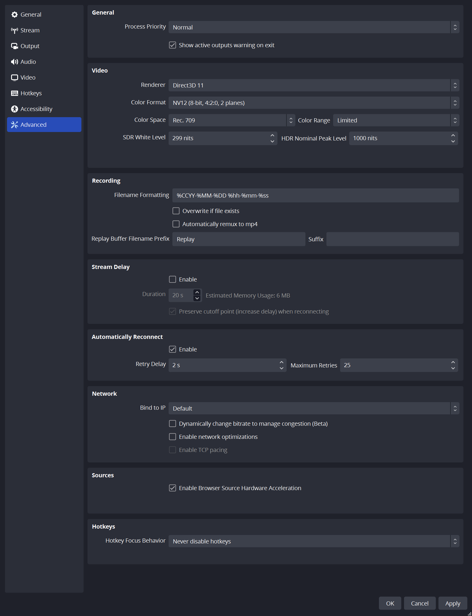 Artifacts/flickering with "Windows 10 (1903 and up)" capture method