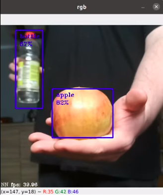 bottles and apples