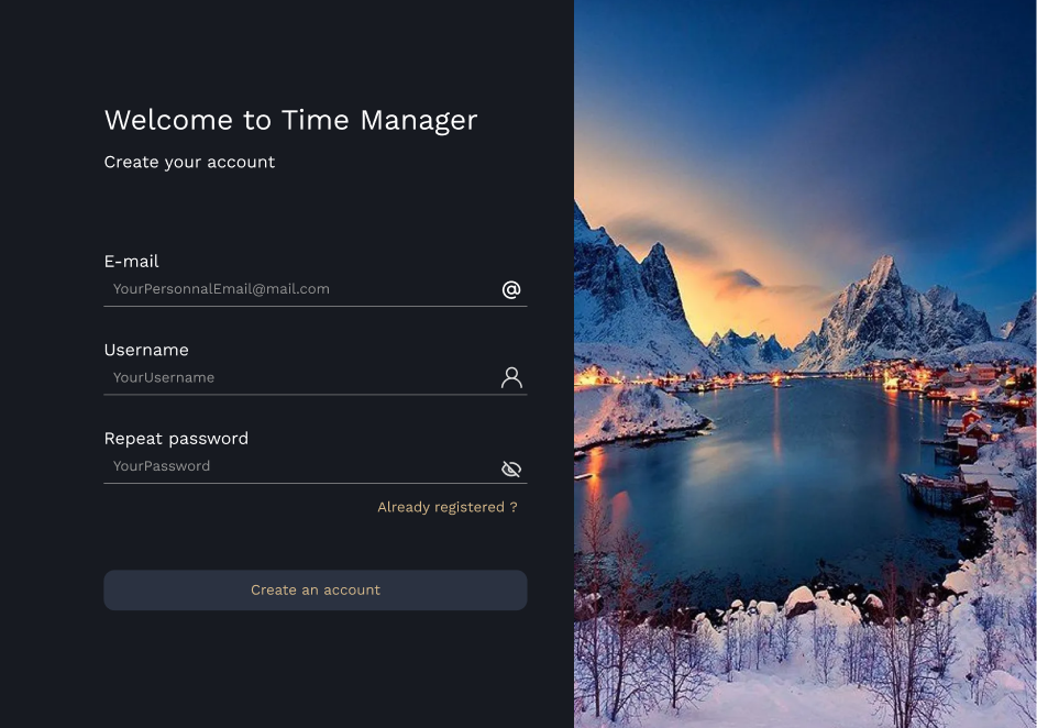 Time Manager Preview