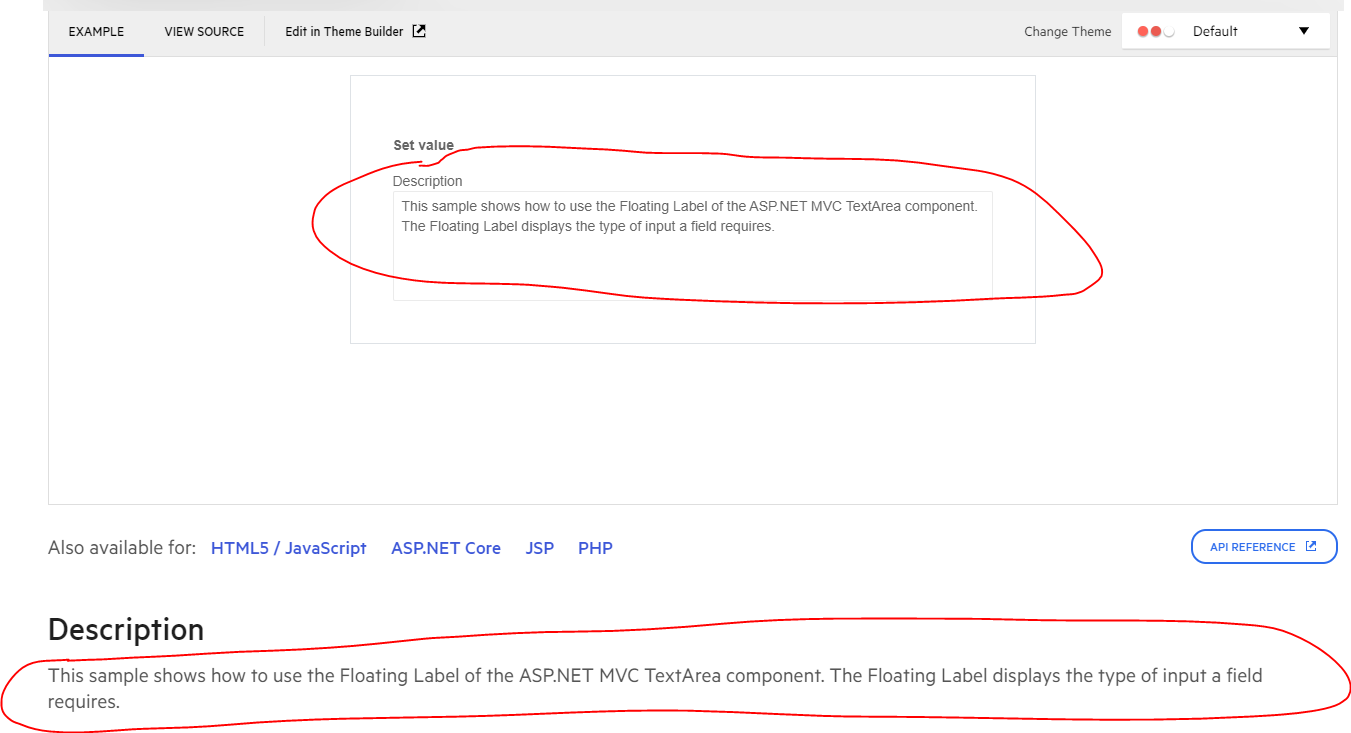 TextArea takes its value from different DOM element with the same name