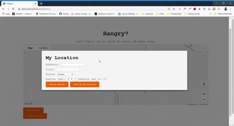 GitHub - kalmontee/Balletime: Hangry is a restaurant finder in three ...