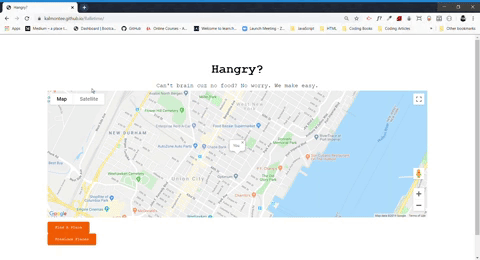 GitHub - kalmontee/Balletime: Hangry is a restaurant finder in three ...