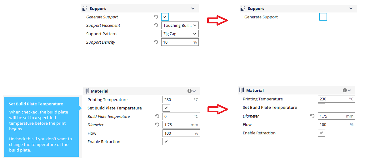 Cura's GCODE doesn't update the bed temperature if the bed temperature