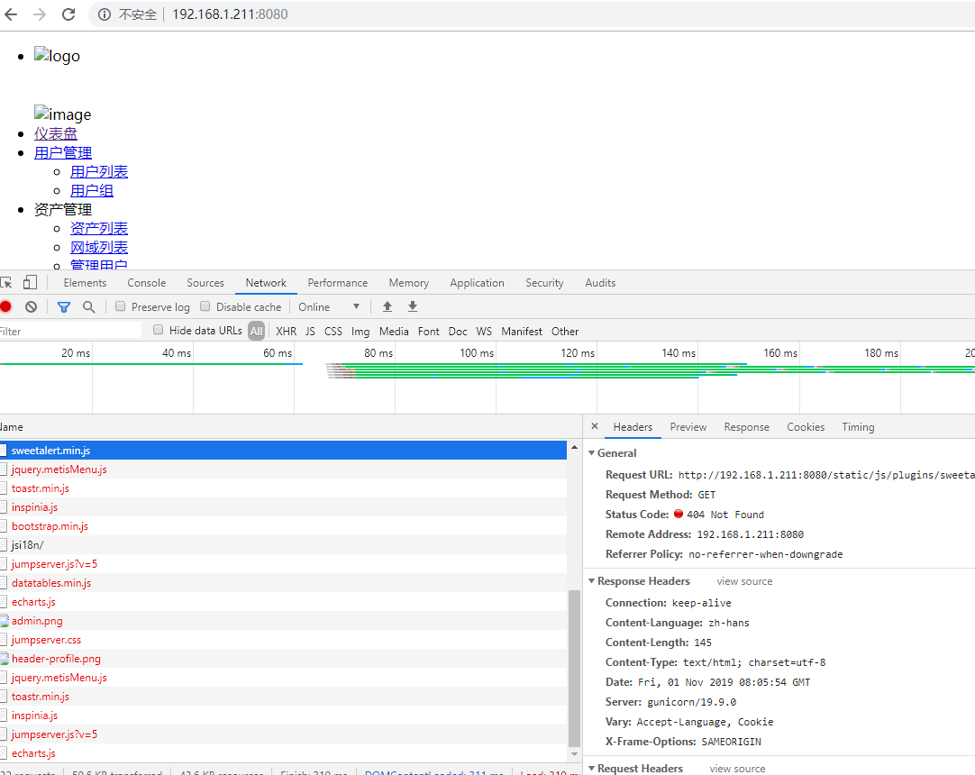 页面logo请求报Status Code: 404 Not Found · Issue #3406 · jumpserver ...
