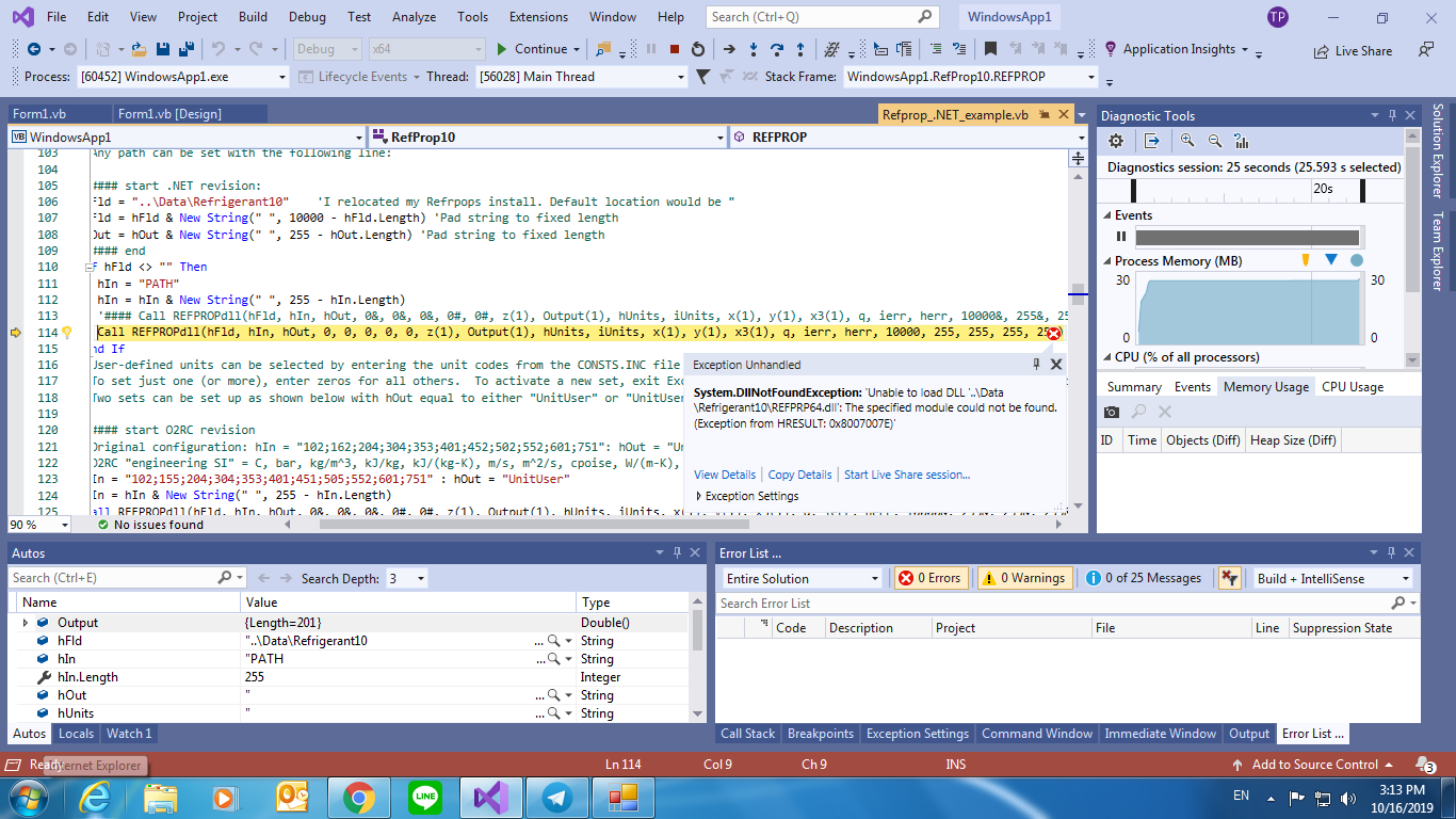 Having problem in linking REFPROP with VB · Issue #216 · usnistgov ...