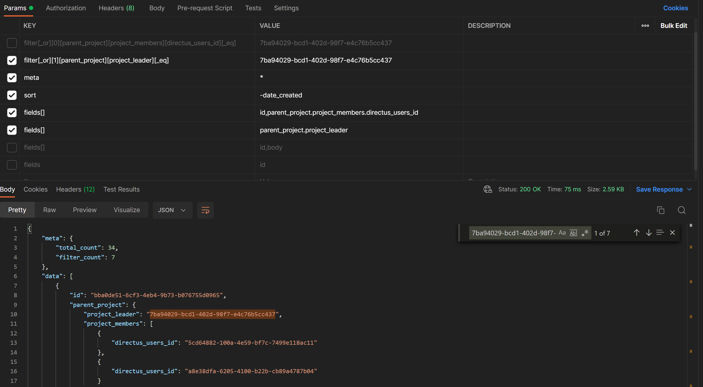 Duplicated items in different level filters · Issue #14779 · directus ...
