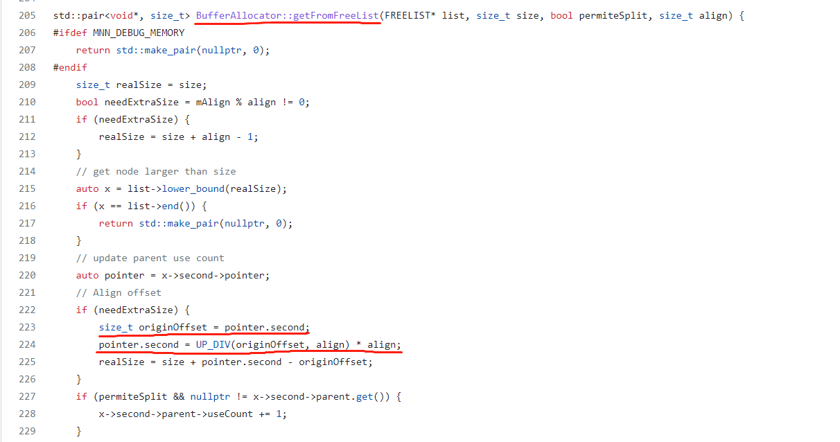 内存分配, align异常? · Issue #2323 · alibaba/MNN · GitHub