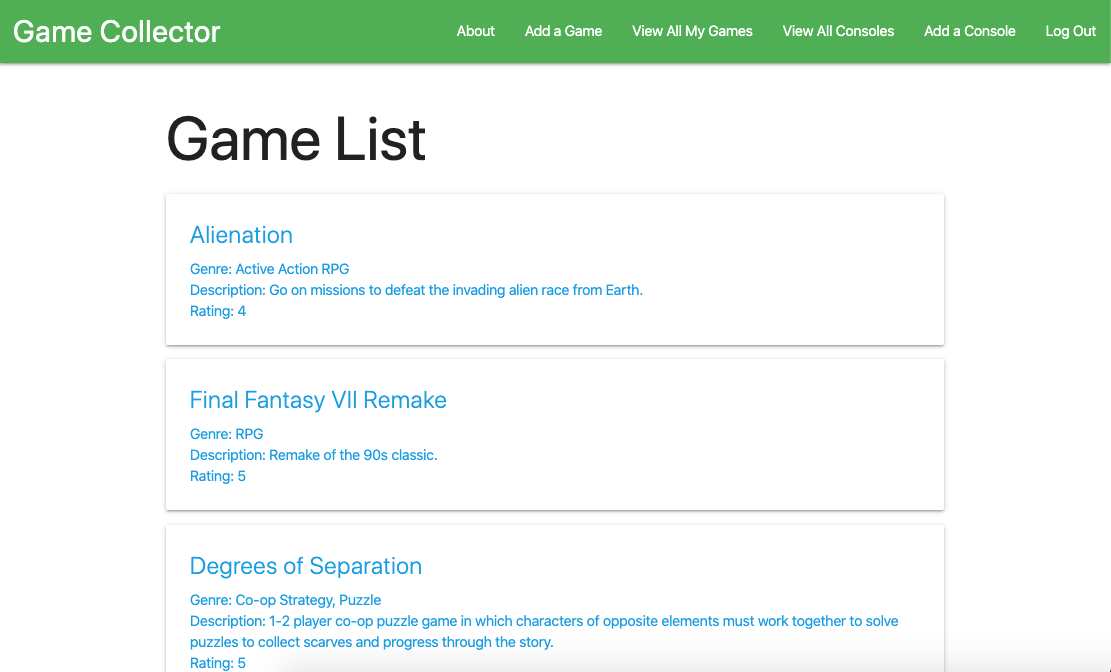 GitHub - pastrychefgamer/game-collector