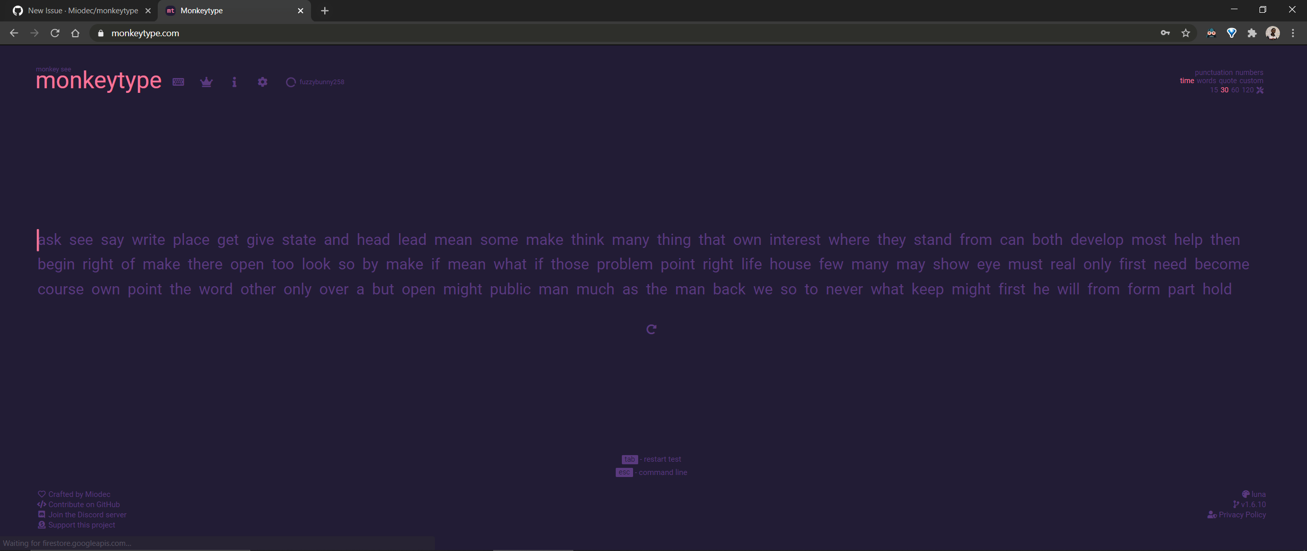 Ads not visible · Issue #796 · monkeytypegame/monkeytype · GitHub