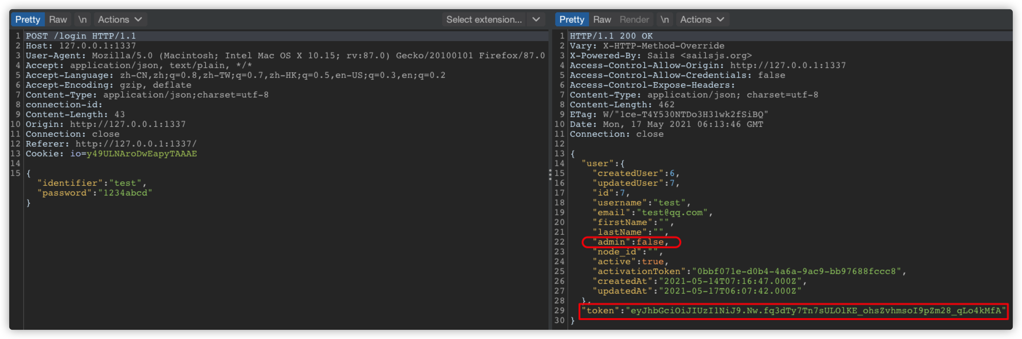 Priviledged escalation vulnerability - update user profiles API · Issue ...