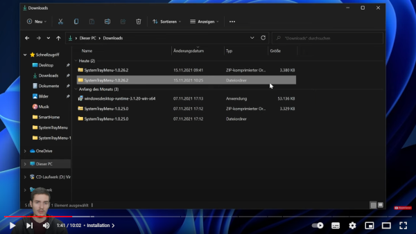 Windows 11 neues Startmenü hinzufügen! - SystemTrayMenu _ PathTM - YouTube