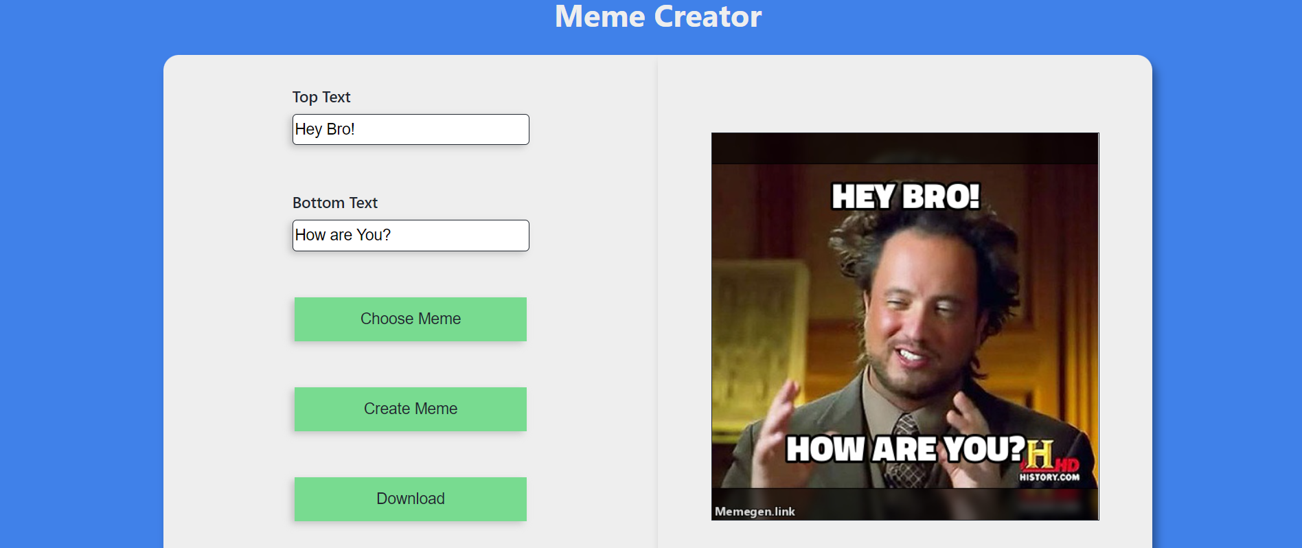 GitHub - AKG1301/Meme_Creator