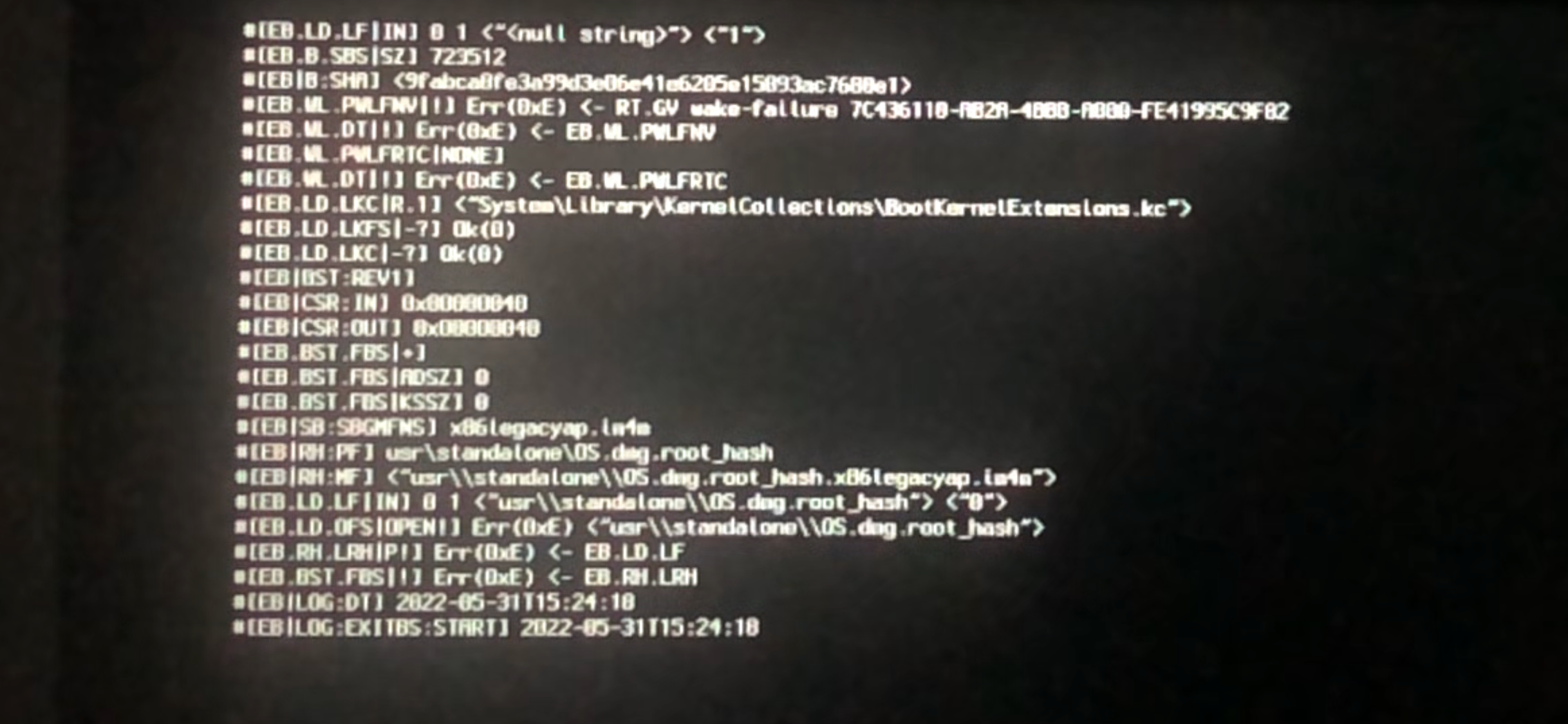 Reboots on #[EB|LOG:EXITBS:START] · Issue #10 · arch-dev ...