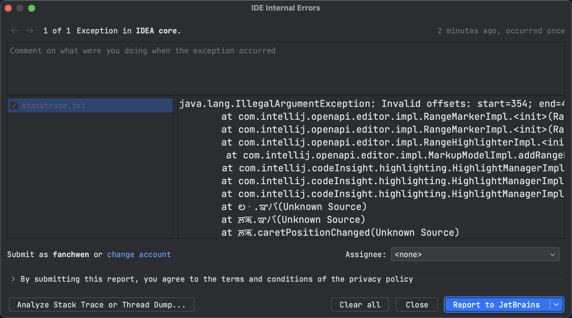 Could not type Chinese in comments after set `Current scope highlight ...