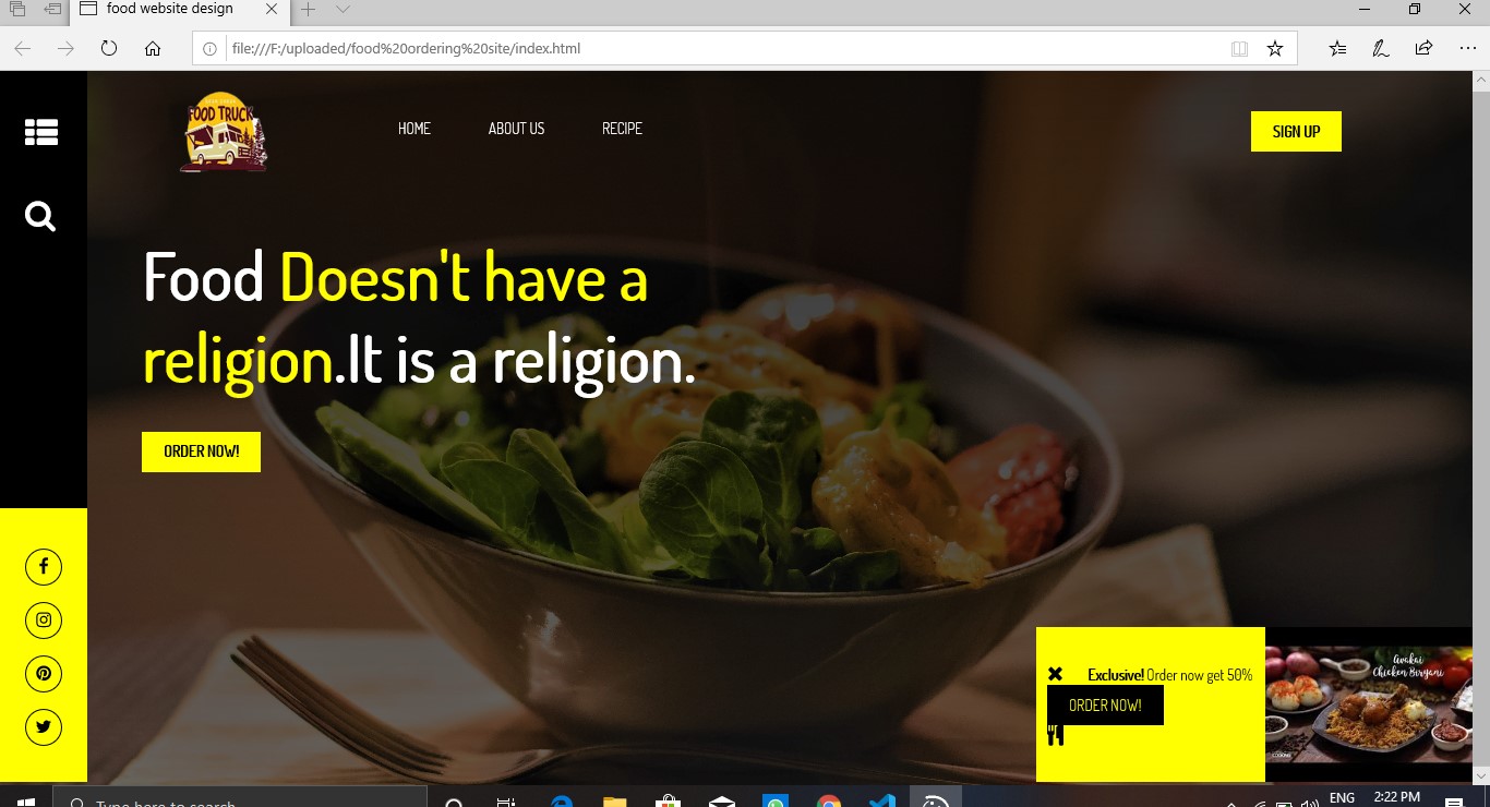 GitHub - gurukishore111/Food-ordering-site-js: Created by html,css and js