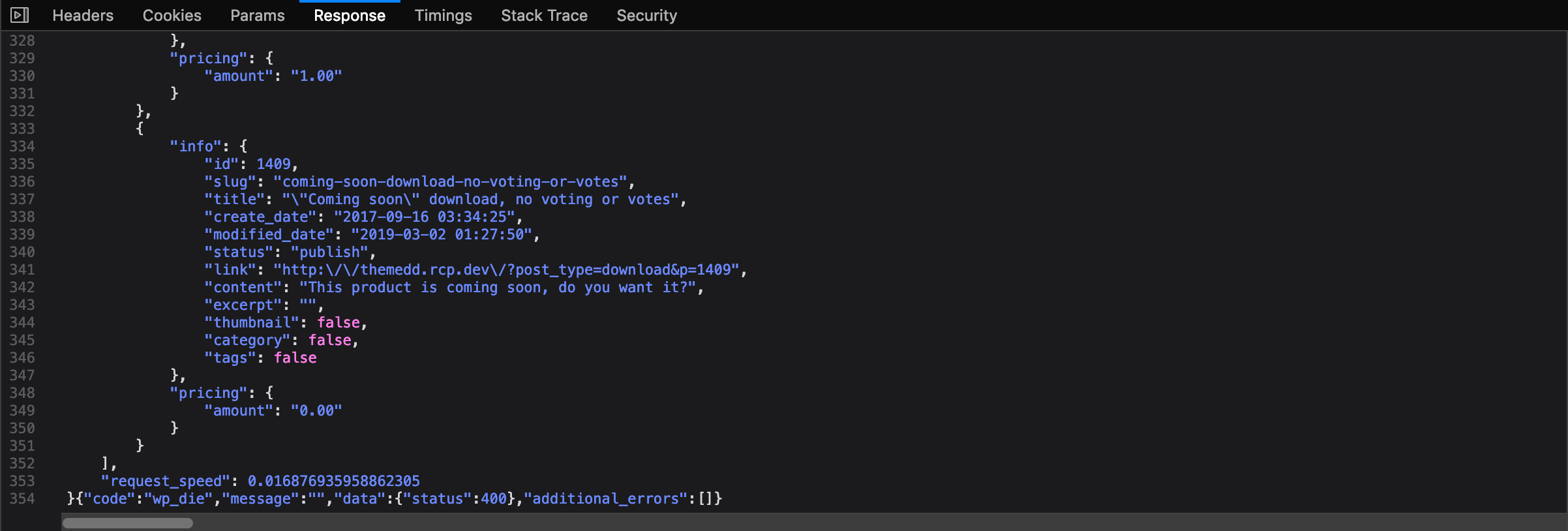 apiFetch call resulting in invalid JSON response · Issue #7174 ...