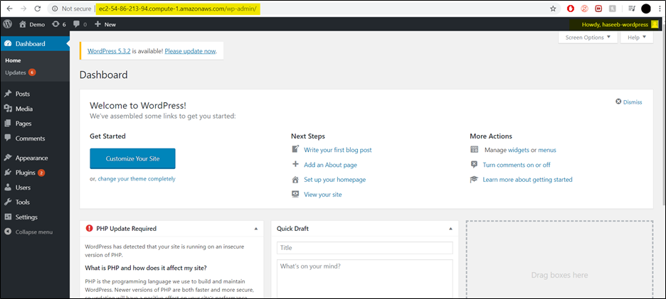 GitHub - haseebnawaz77/Wordpress-using-AWS: Hosting a Wordpress site ...