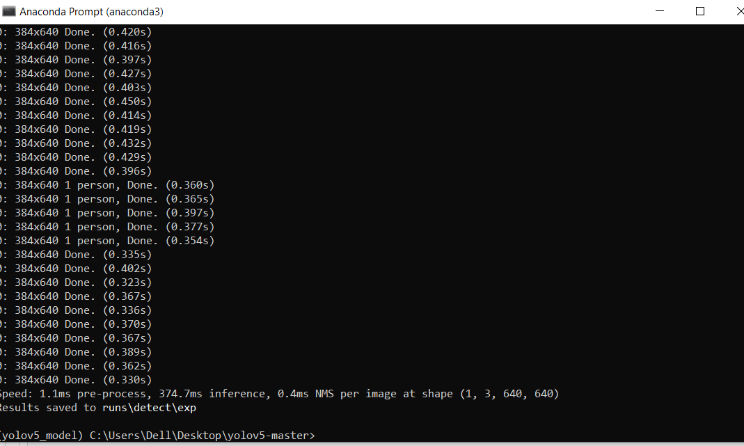 Files are not getting saved after prediction in runs\detect\exp · Issue ...