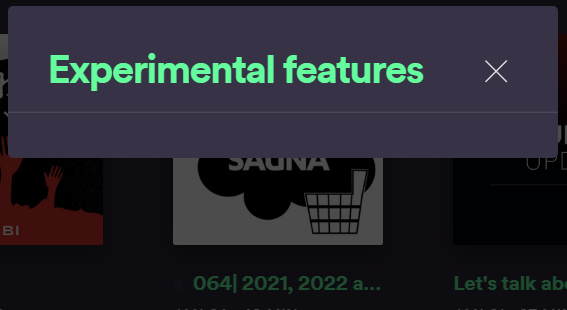Experimental features missing · Issue #1438 · spicetify/cli · GitHub