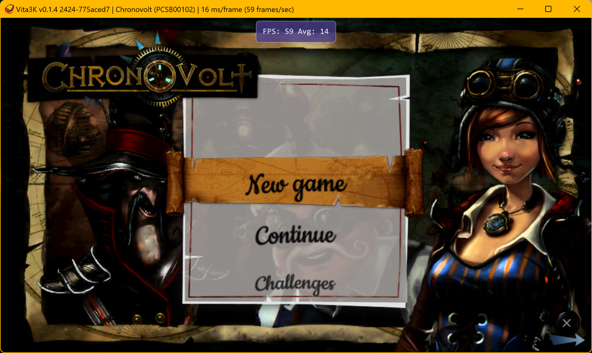 Chronovolt [PCSB00102] · Issue #581 · Vita3K/compatibility · GitHub