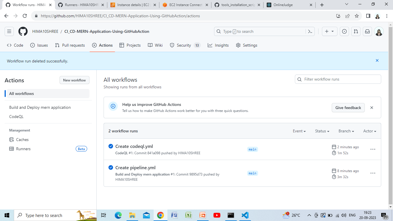 Github Hima10shree Ci Cd Mern Application Using Githubaction Github Hima10shree Ci Cd Mern Application Using Githubaction