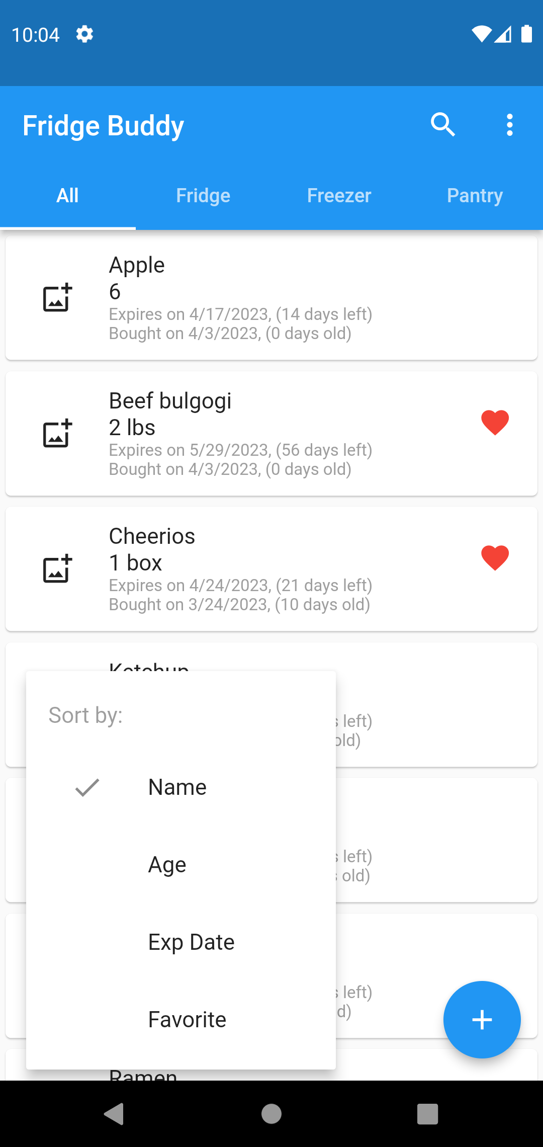 GitHub - taiyo14/fridge_buddy: Mobile app for tracking available food ...